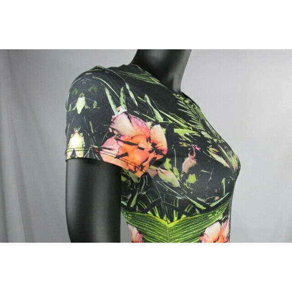 TopShop Floral Geometric Dress - Picture 9 of 12